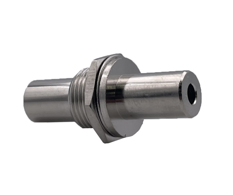 22 8003 00 3 5mm stereo jack bulkhead adapter