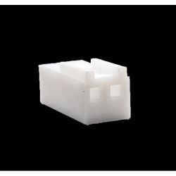 .100" (2.54mm) Crimp & Stuff 2-Position Housing With Locking Ramp