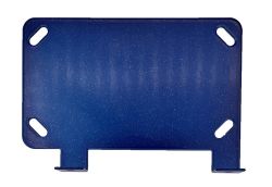 Willy Wonka LE Metallic Blue Powder Coated Bottom Arch/Apron Card Holder Bracket