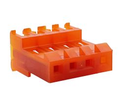 .156" (3.96mm) IDC 4-Position Connector For 18 Gauge Wire