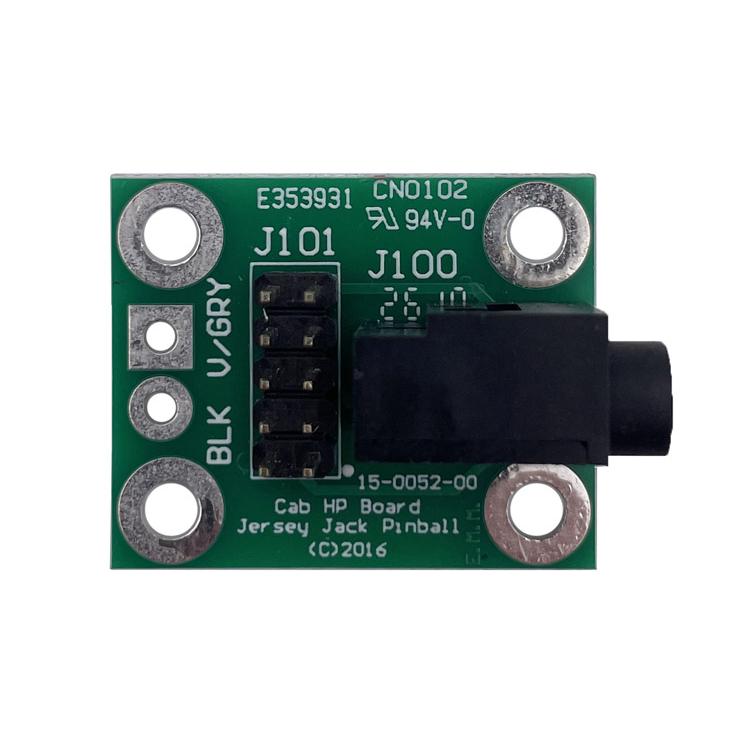 1500005200 Jersey Jack Pinball Headphone Jack Board
