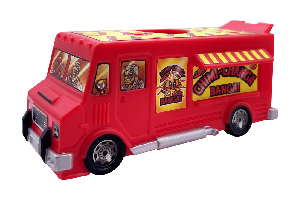 Deadpool Truck Assembly With Decals