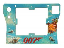 James Bond 007  Premium Cabinet Decal - Front