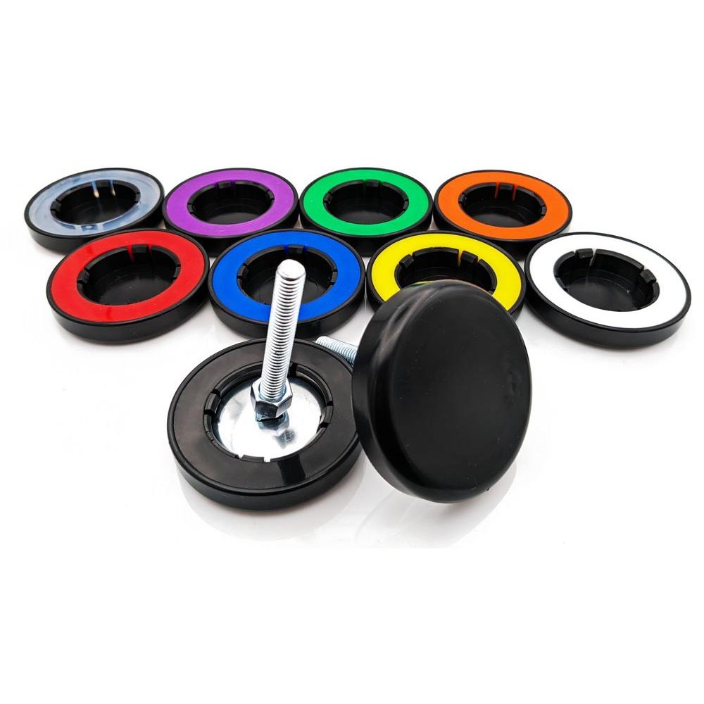 Snap On Pinball Feet- Carpet Sliders - Set Of 4 - 9 Colors