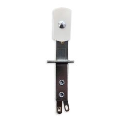 Dutch Pinball White Oblong Stand-Up Target with Two Lugs & No Diode