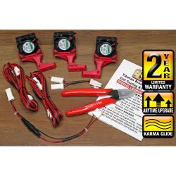 Tibetan Breeze Special Launch Edition 3-Flipper Coil Cooling Kit For Stern Rush Pinball Machines