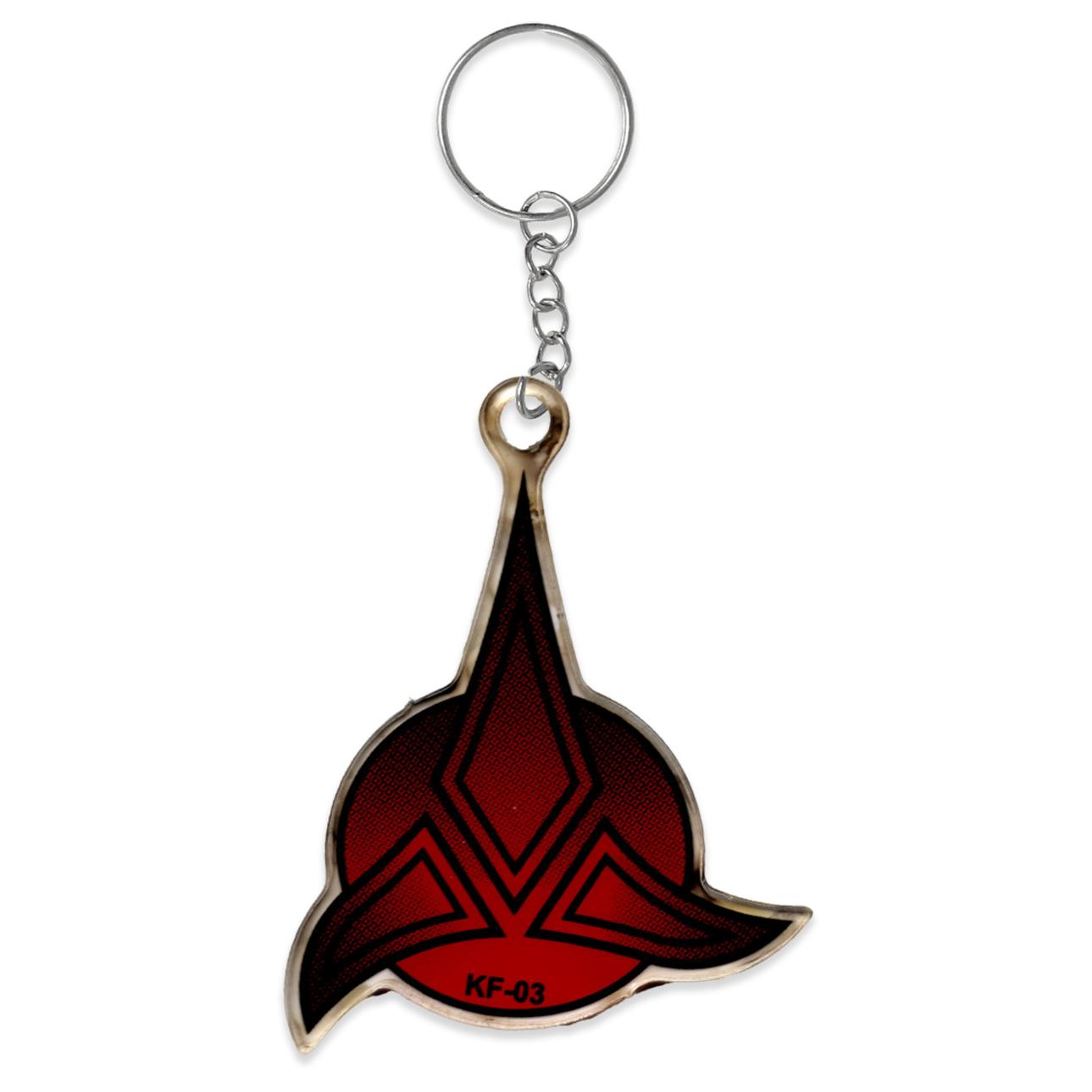 KEY_CHAIN_37 Star Trek Klingon Empire Insignia Keychain
