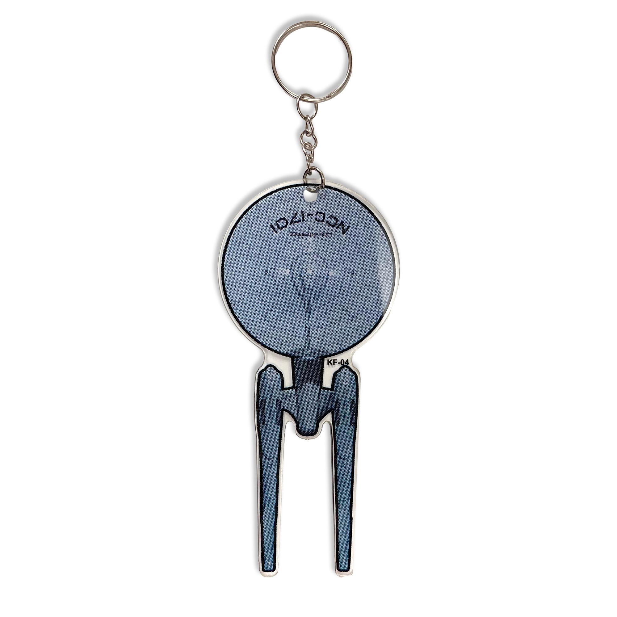 KEY_CHAIN_19 Star Trek USS Enterprise Keychain