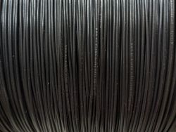 18 Gauge Insulated Stranded Black Wire - Sold By The Foot
