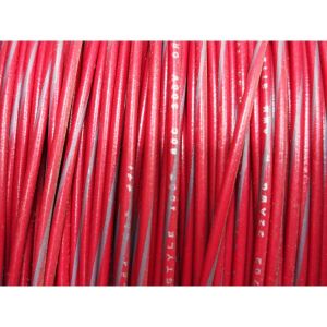 WIRE22-42-XX 22 Gauge Insulated Stranded Red Wire With Color
