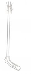 Wizard of Oz Emerald City Wireform Ramp - Chrome Plated
