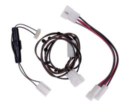 SPIKE 12v Power Adapter - 53" Long With 2-Way "Y" Splitter.