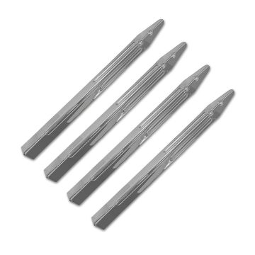 'Williams System 11 Premium Mirror Polished Chrome Legs - Set of 4