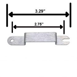 3.29" One Way Gate Bracket
