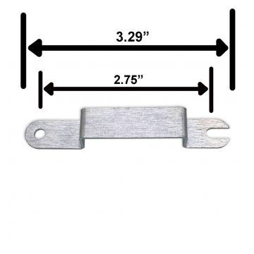 3.29" One Way Gate Bracket