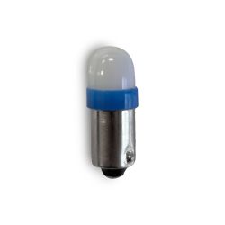 Stern 2-LED #44/47 Bayonet Base Lamp With Frosted Dome - Blue
