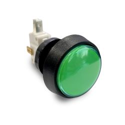 Green Start Button - 12 Volt LED Lamp