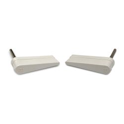 Sega "Sonic The Hedgehog" Logo Flipper Bat and Shaft Assembly - White