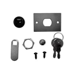 Stern Backbox Lock and Lock Plate Assembly - 2 Hole