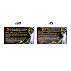 Stern Godzilla Instruction Card