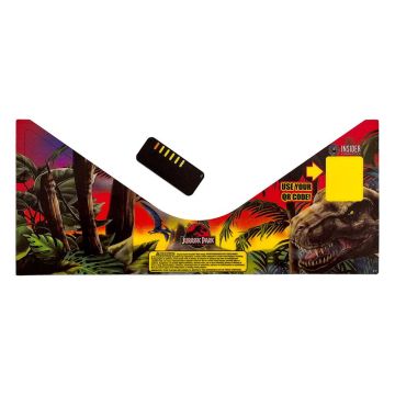 Jurassic Park Premium & LE Apron Decals For Machines With Insider Connected Installed At The Factory
