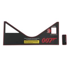 James Bond Premium & LE Apron Decals For Machines With Insider Connected Installed At The Factory