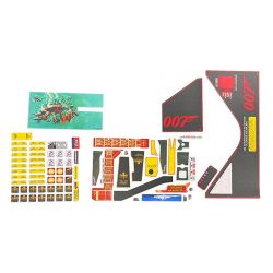 James Bond 007 Premium & LE Full Playfield Decal Set