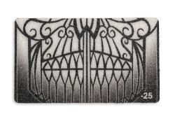 Elvira's House of Horrors Blood Red Kiss Edition Crypt Lower Skull Decal
