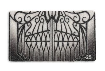 Elvira's House of Horrors Blood Red Kiss Edition Crypt Lower Skull Decal