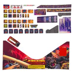 Stern King Kong Premium & LE Playfield Decal Set