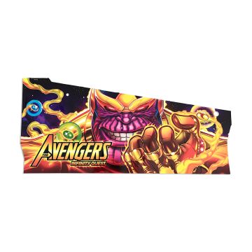 Avengers Infinity Quest Premium Cabinet Decal - Left