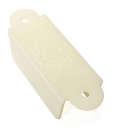Bally White Logo 2-3/4" Lane Guide
