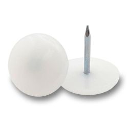 Convex Cabinet Glides - 3/4"