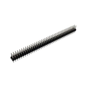 Molex Breakaway Dual Row .100 Header Pins; 40 rows, 80 .100 Pins