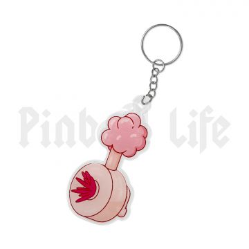 Rick & Morty Pickle Plumbus Keychain