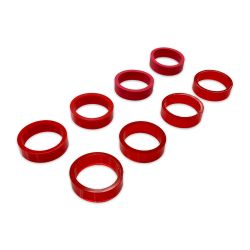 Grip & Flip Flipper Rubber Sampler Set - RED