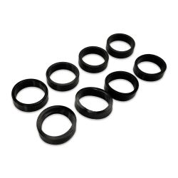 Grip & Flip Flipper Rubber Sampler Set - BLACK