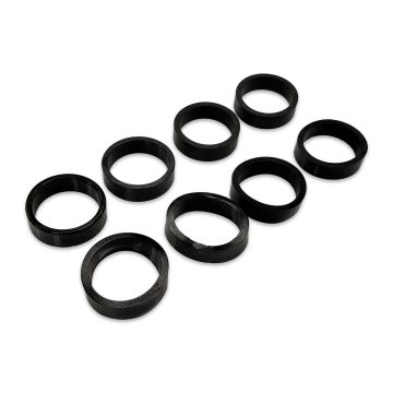 Grip & Flip Flipper Rubber Sampler Set - BLACK