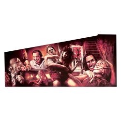 Texas Chainsaw Massacre Cabinet Decal - Right