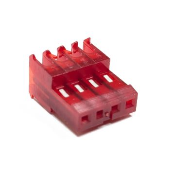 .100" IDC 4-Position Connector For 22 Gauge Wire