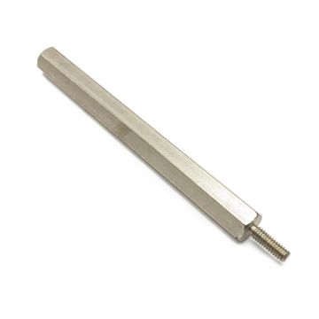 Metal Hex Spacer - 3-7/8" x 3/8" (#8-32 Thread, Male/Female)