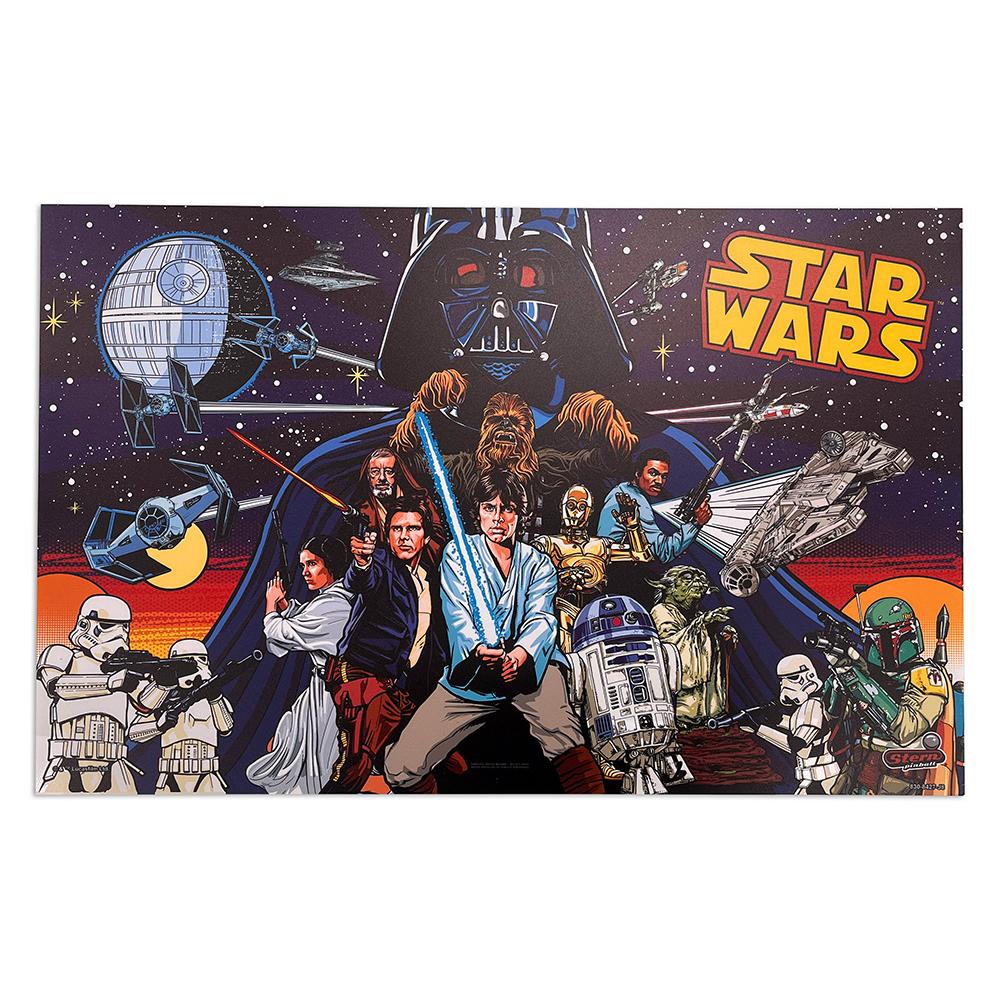 830-8427-J8 Stern Star Wars Pro Comic Book Edition Translite