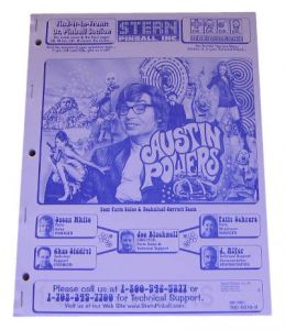 Stern Austin Powers Manual