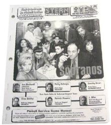 Stern Sopranos Manual