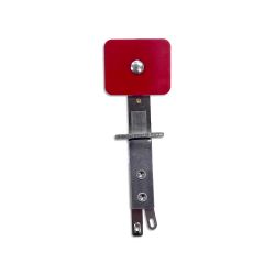 Dutch Pinball Red Rectangle Stand-Up Target With Two Lugs & No Diode