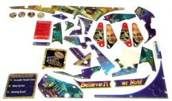 Ripley's Believe It Or Not Playfield Plastics Set