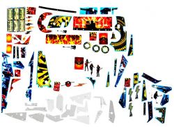 AC/DC LE & Premium Playfield Plastics Set
