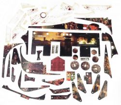 Stern The Walking Dead Pro Playfield Plastics Set