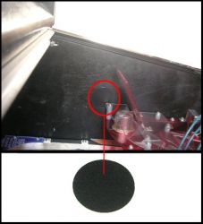 Data East/Sega/Stern Black Mylar Cover Disc