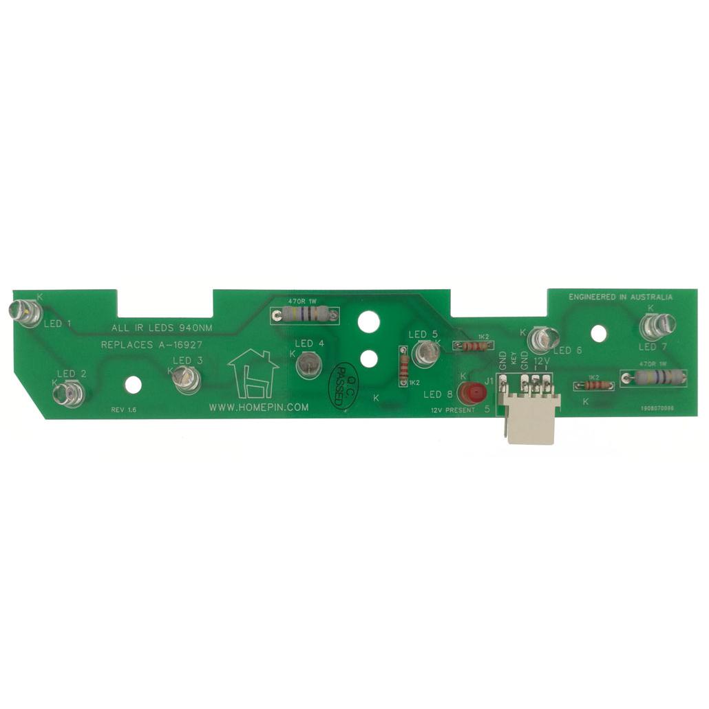 A-16927 7-Opto Trough Emitter Board for Williams/Bally